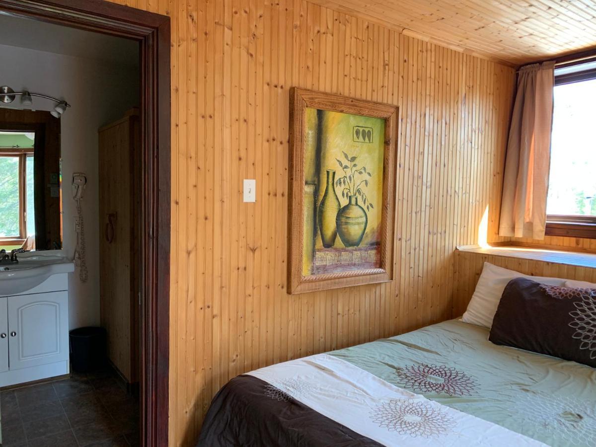 L'Auberge Refuge Du Trappeur Saint-Mathieu-du-Parc Dış mekan fotoğraf
