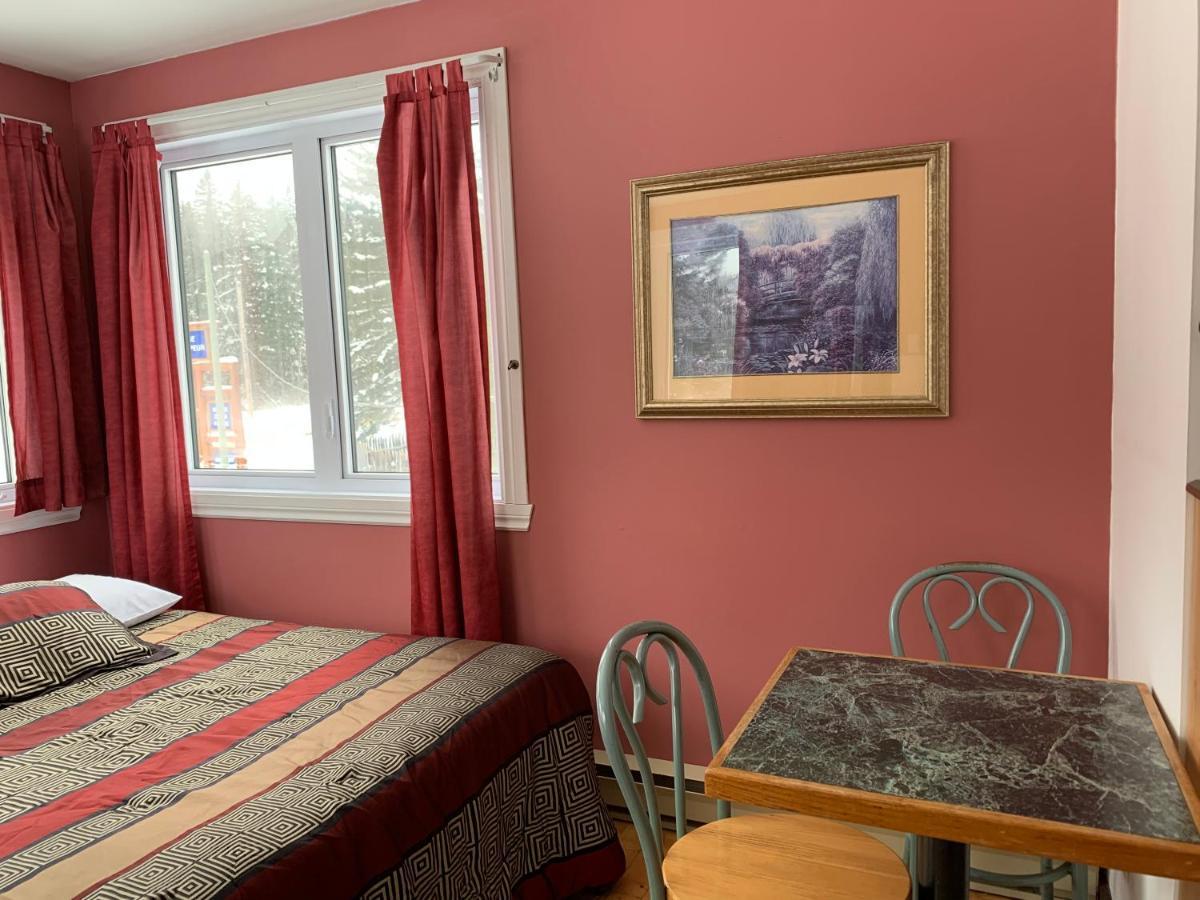 L'Auberge Refuge Du Trappeur Saint-Mathieu-du-Parc Dış mekan fotoğraf