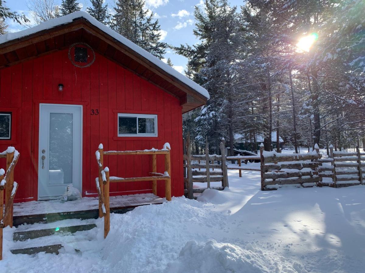L'Auberge Refuge Du Trappeur Saint-Mathieu-du-Parc Dış mekan fotoğraf